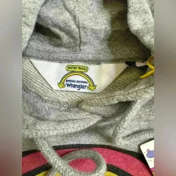 NWT Wrangler Peter Max Special Edition Hoodie Woodstock 70’s  Vintage Galaxy Art - Picture 6 of 10